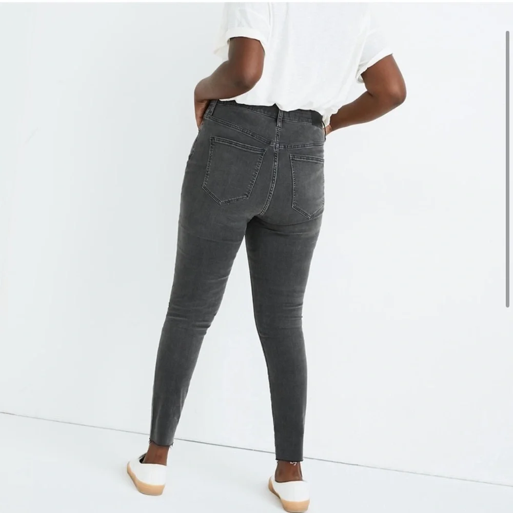 Madewell Curvy High-Rise Skinny Jeans in Black Sea Sz 31 - Picture 3 of 10